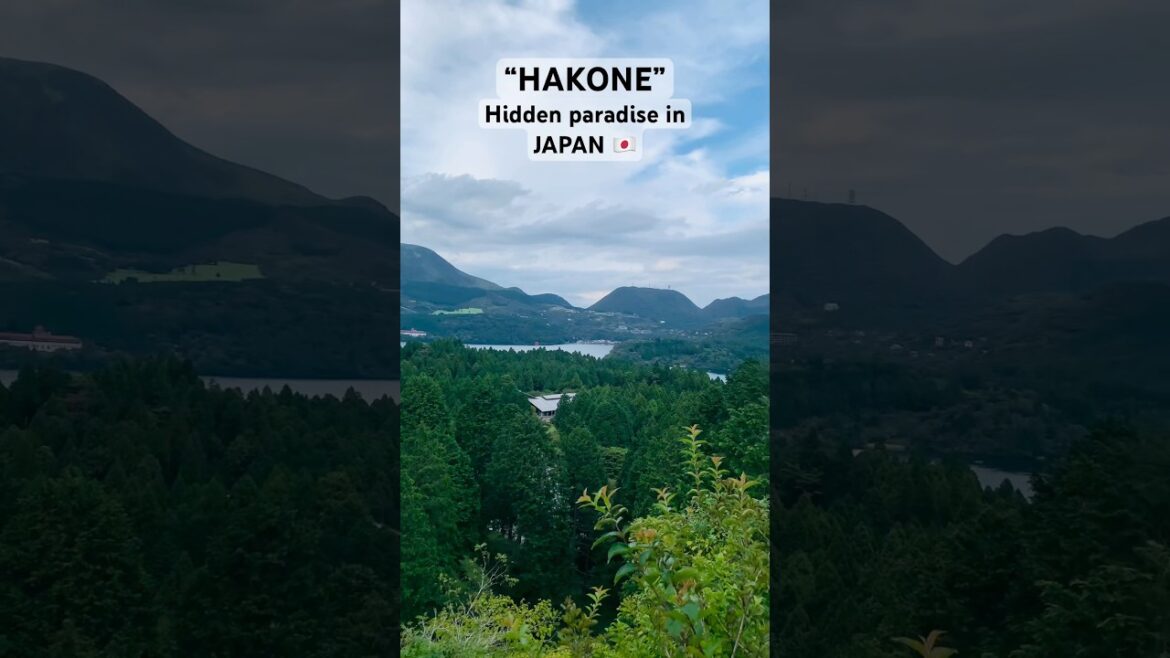 Magical Hakone 🌿⛰️ | Japan’s Hidden Paradise | #Hakone #japantravel #mountfujiview #HakoneVlog