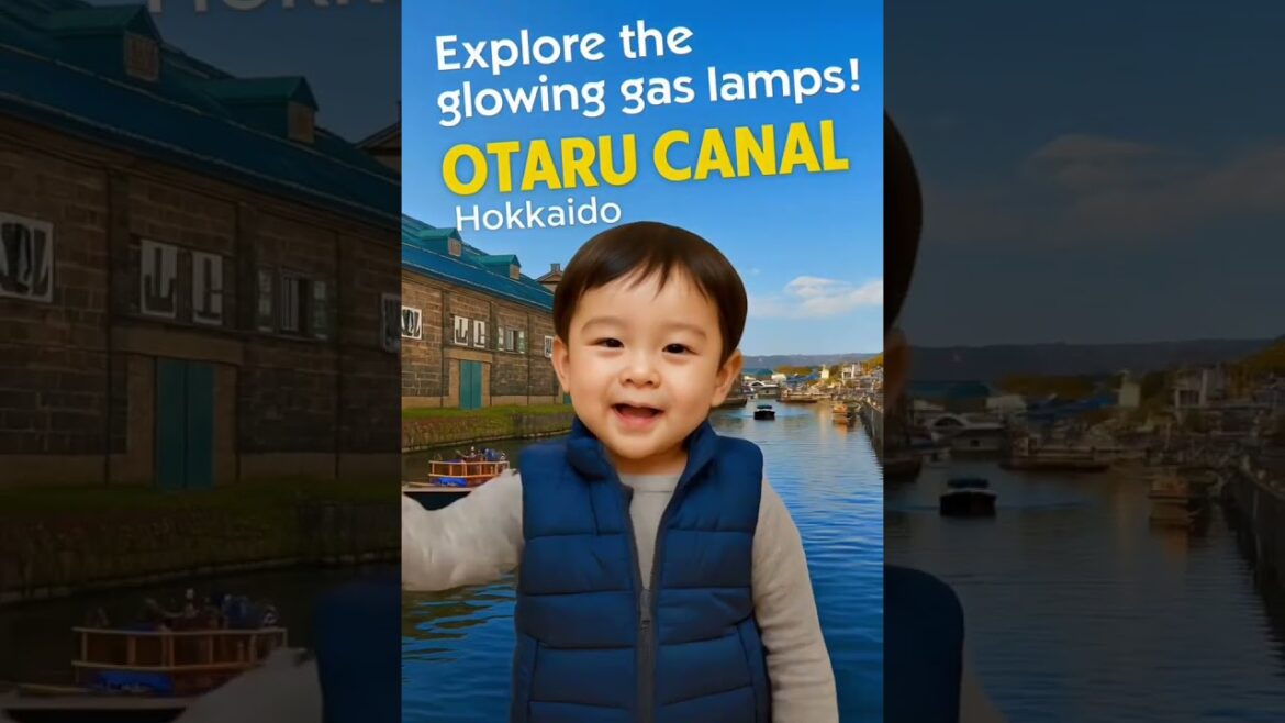 Otaru Canal ✨ Dancing by the Gas Lamps! | 北海道・小樽運河