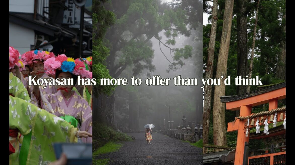 Koyasan Vlog: Temple Stay, Japan's Biggest Cemetery & Aoba Festival