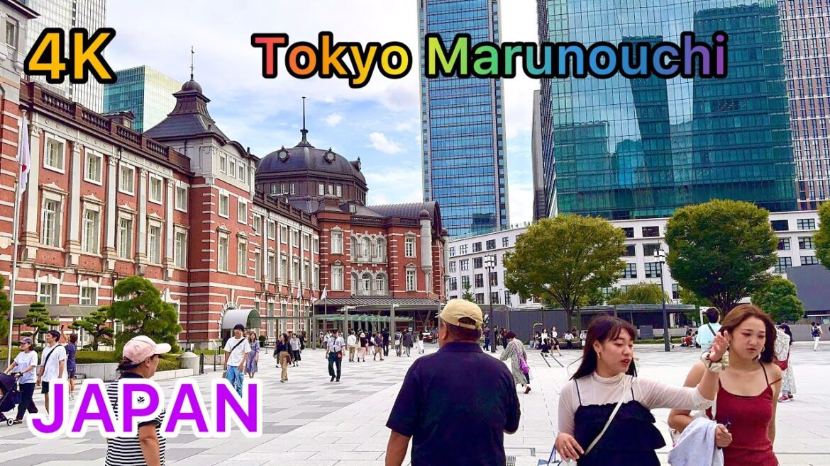 4K Virtual walking tour in Marunouchi/Otemachi / imperial palace Outer Garden. Tokyo, Japan. 4K Virtual walking tour in Marunouchi/Otemachi / imperial palace Outer Garden. Tokyo, Japan.