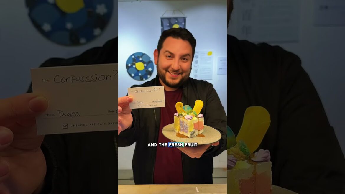 Paint Your Cake, Then Eat It 🎨🍰 Unimocc Art Café