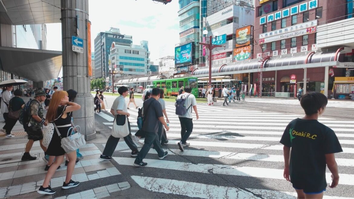 Walking Through Kagoshima, Japan | Local Streets & Everyday Life