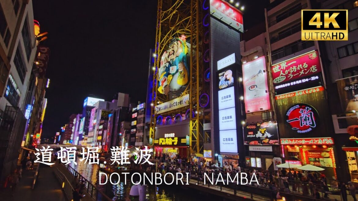 [ Osaka ] Evening walking tour at #dotonbori  & #namba  #osaka #japan #osaka