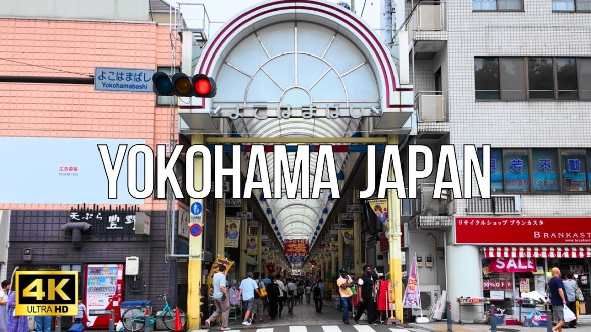 YOKOHAMA JAPAN 4K WALKING TOUR – Yokohamabashi Shopping Street & Deep Yokohama [4K HDR]