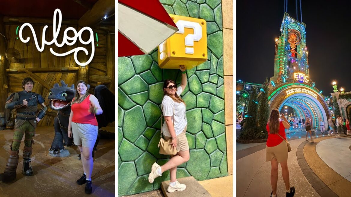 Cómo organizar tu día en EPIC UNIVERSE: recorrido ideal para primerizos [VLOG]