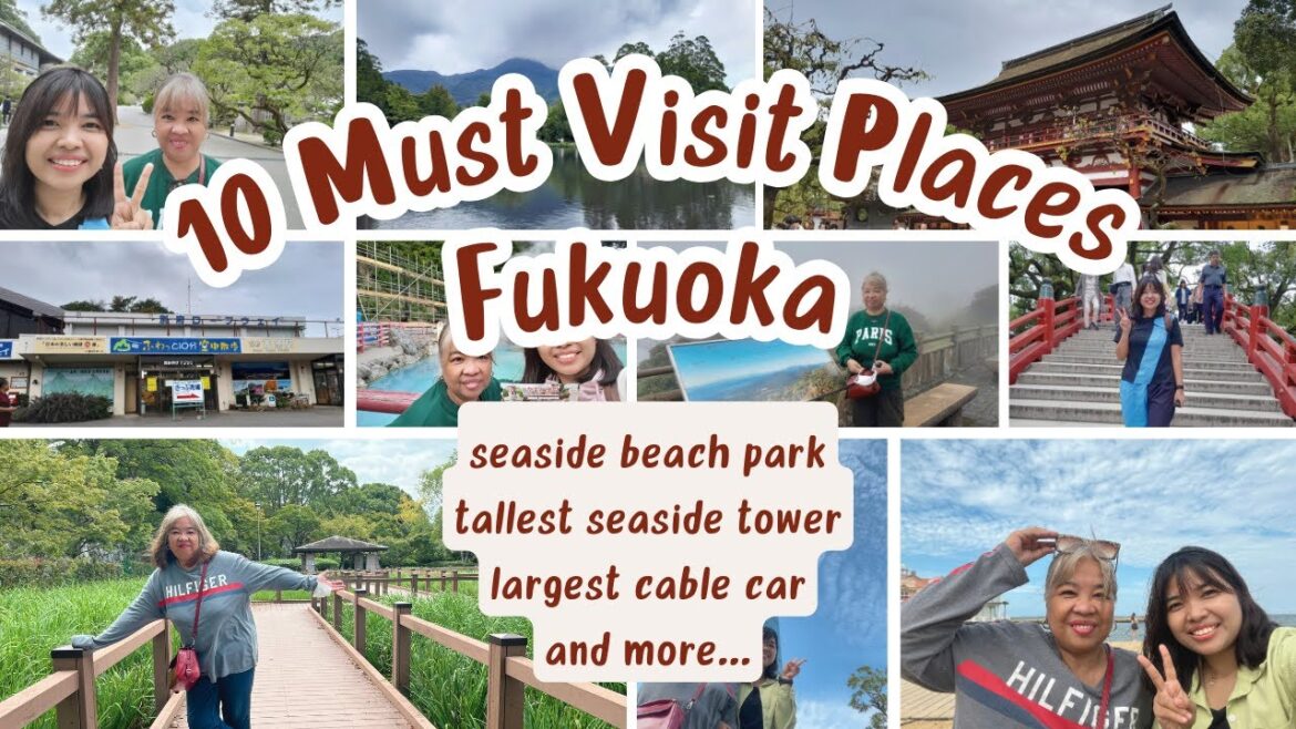10 MUST-VISIT PLACES IN FUKUOKA | Seaside Momochi Beach Park, Fukuoka TV Station, and more 10 MUST-VISIT PLACES IN FUKUOKA | Seaside Momochi Beach Park, Fukuoka TV Station, and more