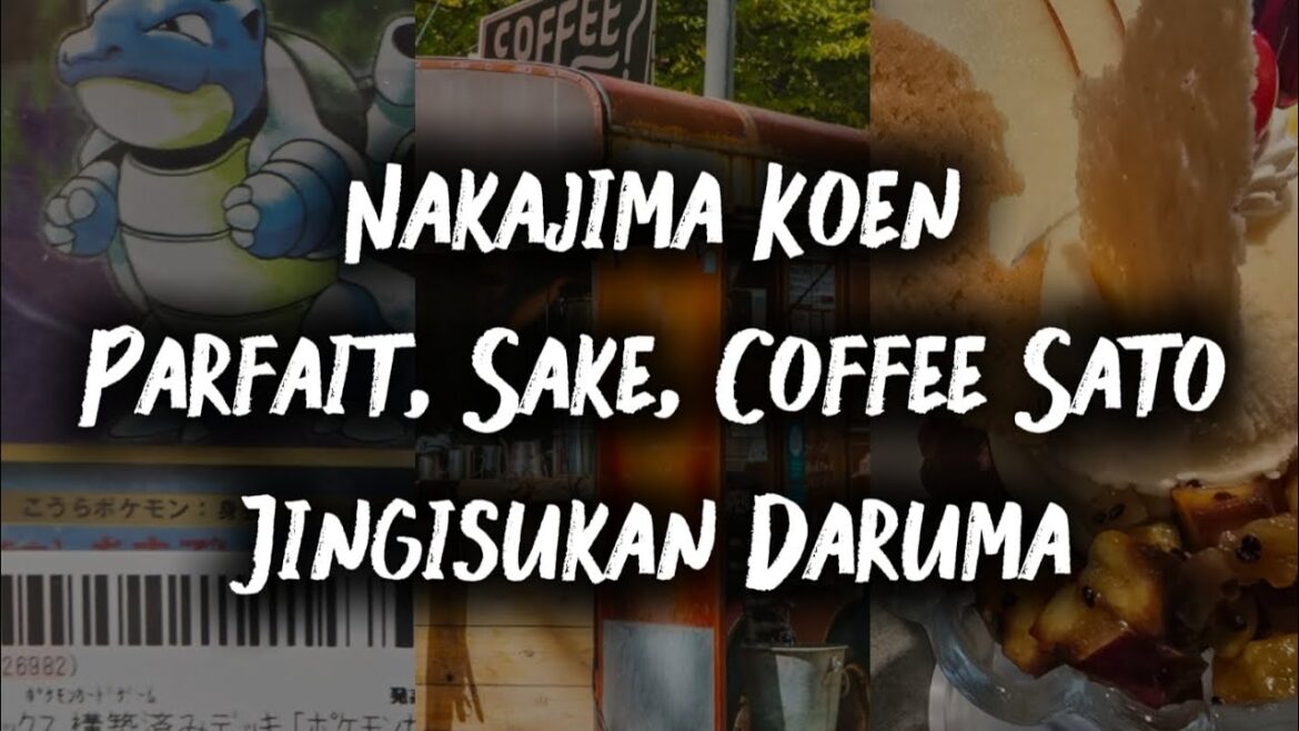 [Day23] A Stroll Through Nakajima Park + Sapporo Food Adventures 🍴✨ | Travel & Pokémon Cards