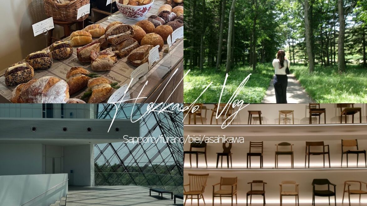 【北海道vlog】パワーJ女2人による完璧で最高な2泊3日北海道満喫鬼スケツアー🐄🍃札幌/富良野/美瑛/旭川