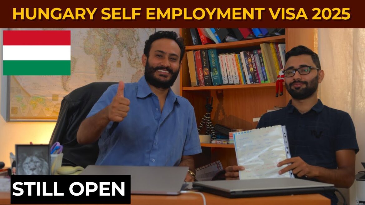 Hungary self employment visa 2025 || Hungary self employment visa Update