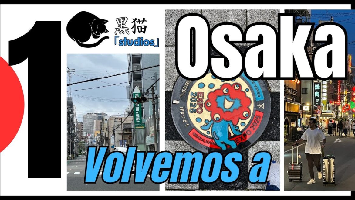 Así empezó nuestra aventura en Japón: Osaka bajo la lluvia (Día 1)