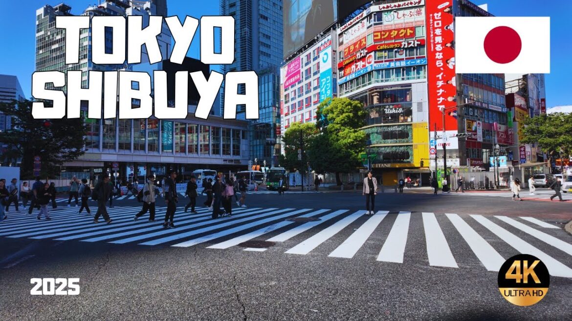 Tokyo, Shibuya Walking Tour | 4K with Captions and Street Sounds | EP7 S2 Tokyo, Shibuya Walking Tour | 4K with Captions and Street Sounds | EP7 S2
