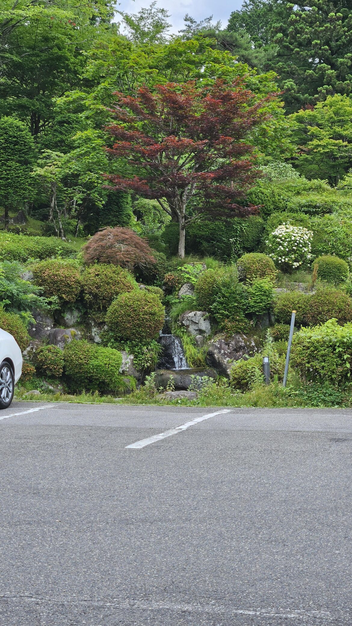 Nikko, where even the carparks are beautiful...