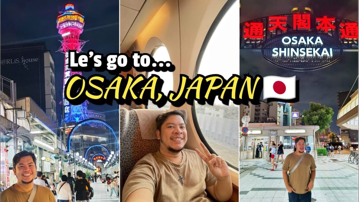 JAPAN 2025 🇯🇵 EP 1 - TRAVEL GUIDE GOING TO OSAKA, JAPAN / ESIM / ATM / HOTEL AARON WEST