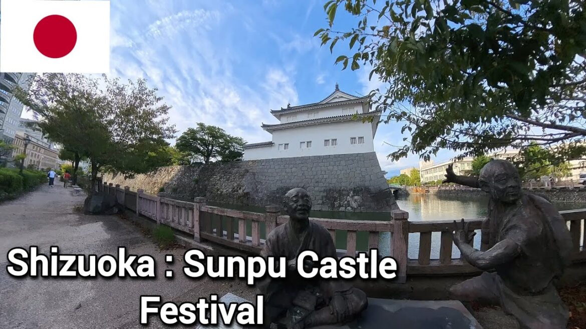 Shizuoka Travel Vlog | Sunpu Castle Park & Local Food