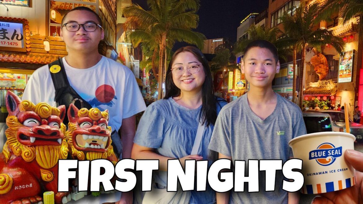 Our First Nights in Okinawa 🇯🇵 | Exploring Naha & Lawson Runs