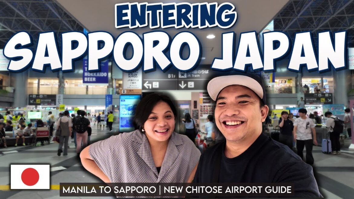 🇯🇵 Entering Sapporo Japan for First Timers in 2025 + New Chitose Airport Guide