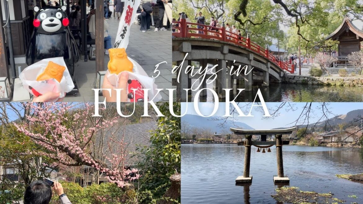 5 Days in Fukuoka 🇯🇵 | Exploring Hakata, Yufuin, Daizaifu, Kumamoto and more
