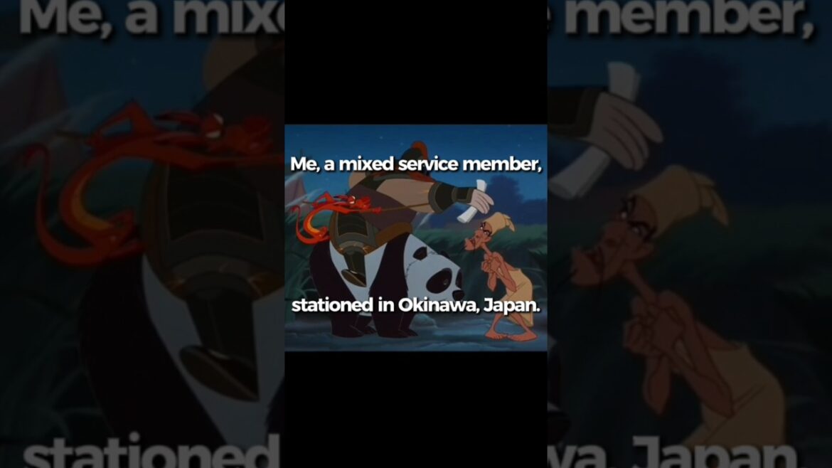 I'm a foreigner! #japan #okinawa #travel #mulan #comedy #jokes #joke