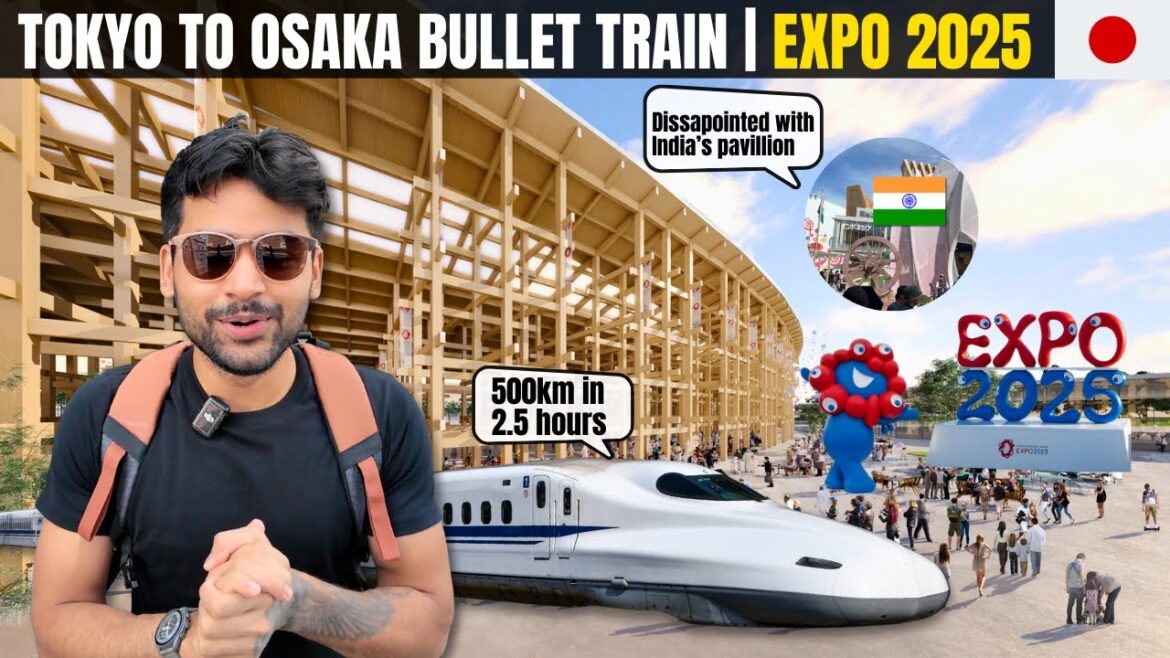 🚄 Tokyo to Osaka Bullet Train + EXPO 2025 Tour 🇯🇵