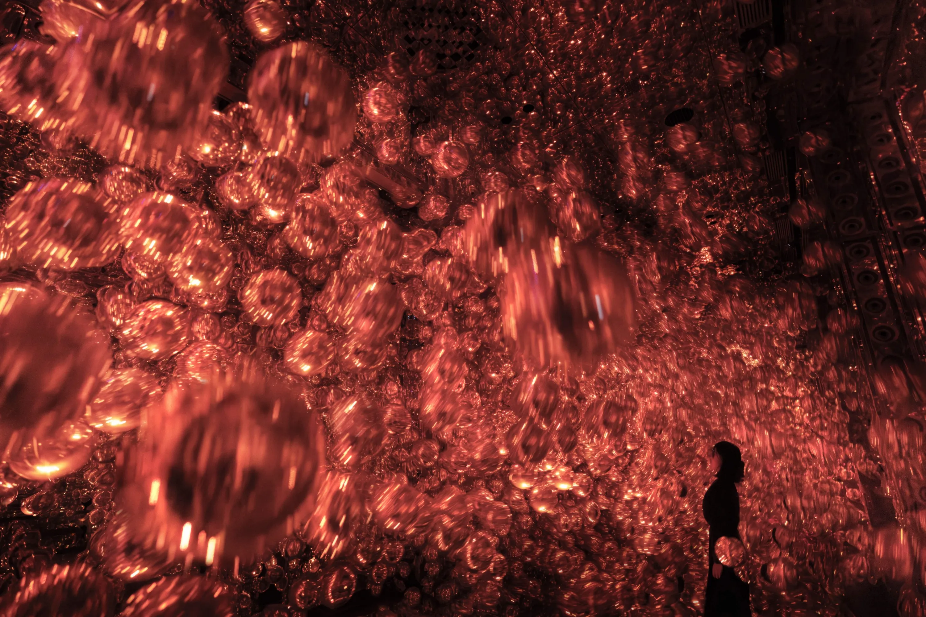 teamLab Biovortex Kyoto – Morphing Continuum