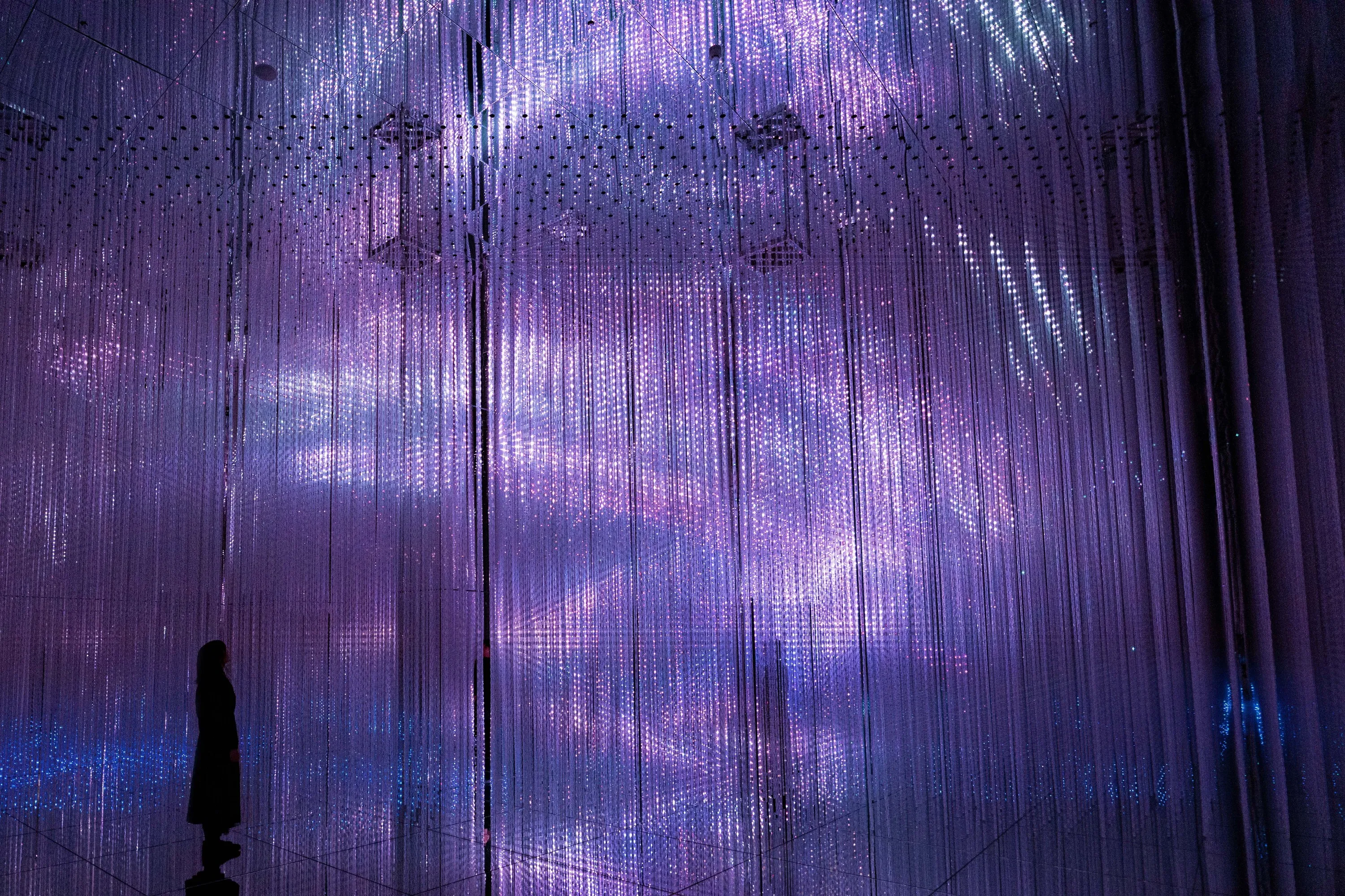 teamLab Biovortex Kyoto – Infinite Crystal World