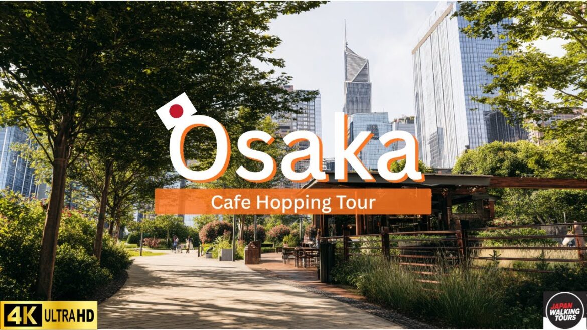 【4K HDR】🇯🇵 Osaka Coffee & Park Tour | Exploring Nakanoshima & the Utsubo Park Oasis