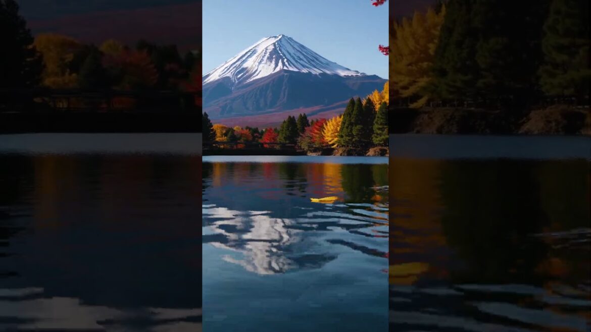 Mount Fuji In Autumn #nature #travel #mountfuji