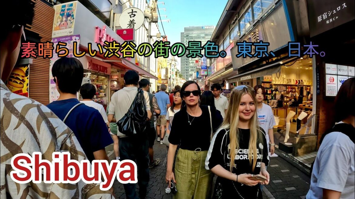 4K Shibuya city Walking Tour. Shibuya Scramble Crossing ~ Harajuku. Tokyo, Japan. 4K Shibuya city Walking Tour. Shibuya Scramble Crossing ~ Harajuku. Tokyo, Japan.