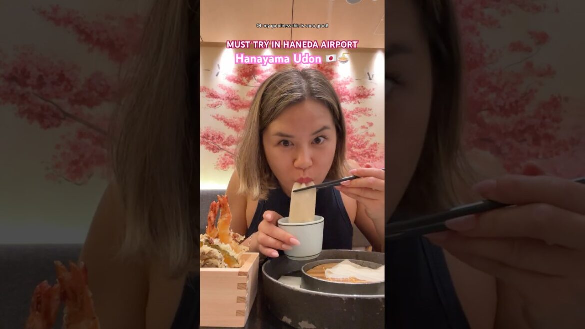 Must-Try Udon at Haneda Airport Tokyo π―π΅πβ¨ #japantravel #japanesefood #foodshorts #tokyotravel Must-Try Udon at Haneda Airport Tokyo π―π΅πβ¨ #japantravel #japanesefood #foodshorts #tokyotravel