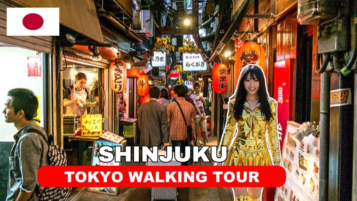 Japan Travel 🇯🇵 | Night Walk in Shinjuku City 2025