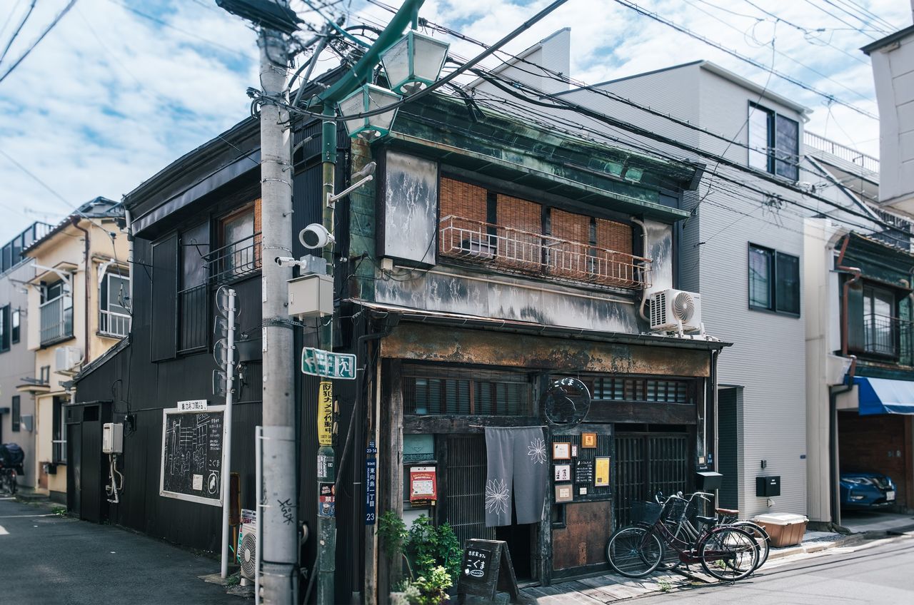 Koguma, the end unit of a former three-unit structure. (© Kawaguchi Yōko)