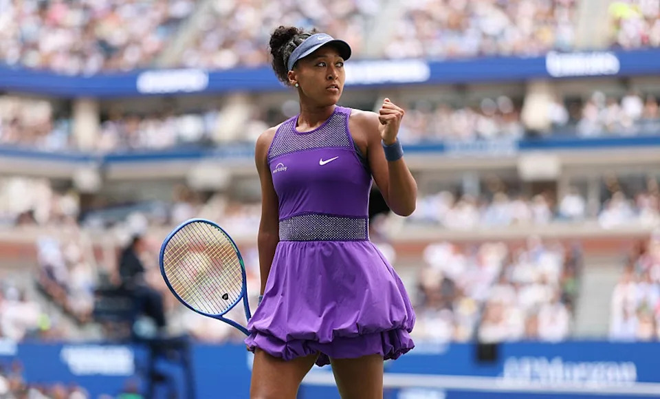 Naomi Osaka achieved her best grand slam result since 2021 by reaching the quarter-finals (Getty Images)