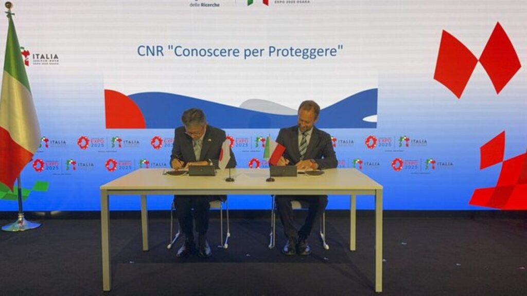 Expo 2025 Osaka: CNR signs two accords at Italy Pavilion – General News Expo 2025 Osaka: CNR signs two accords at Italy Pavilion - English Service