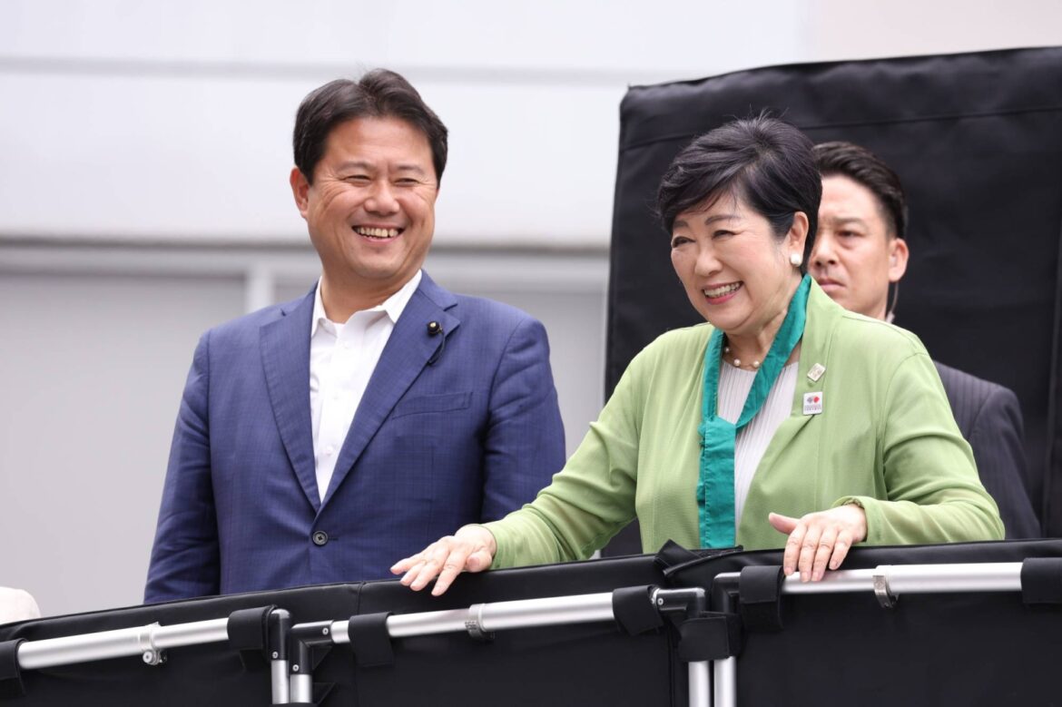 Tokyo Gov. Koike seen keeping three-party alliance involving LDP Tokyo Gov. Koike seen keeping three-party alliance involving LDP