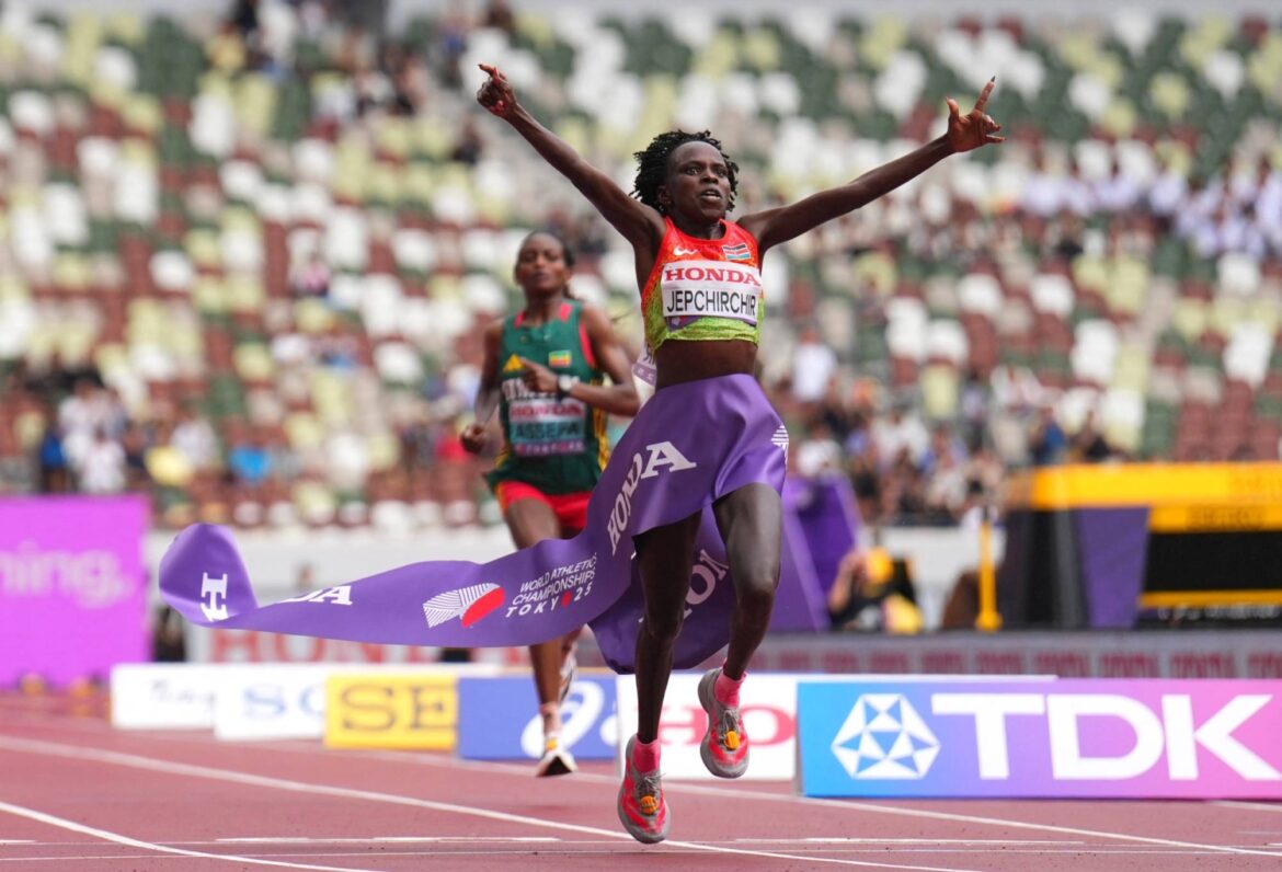 Kenya's Jepchirchir wins women's marathon gold at worlds in Tokyo