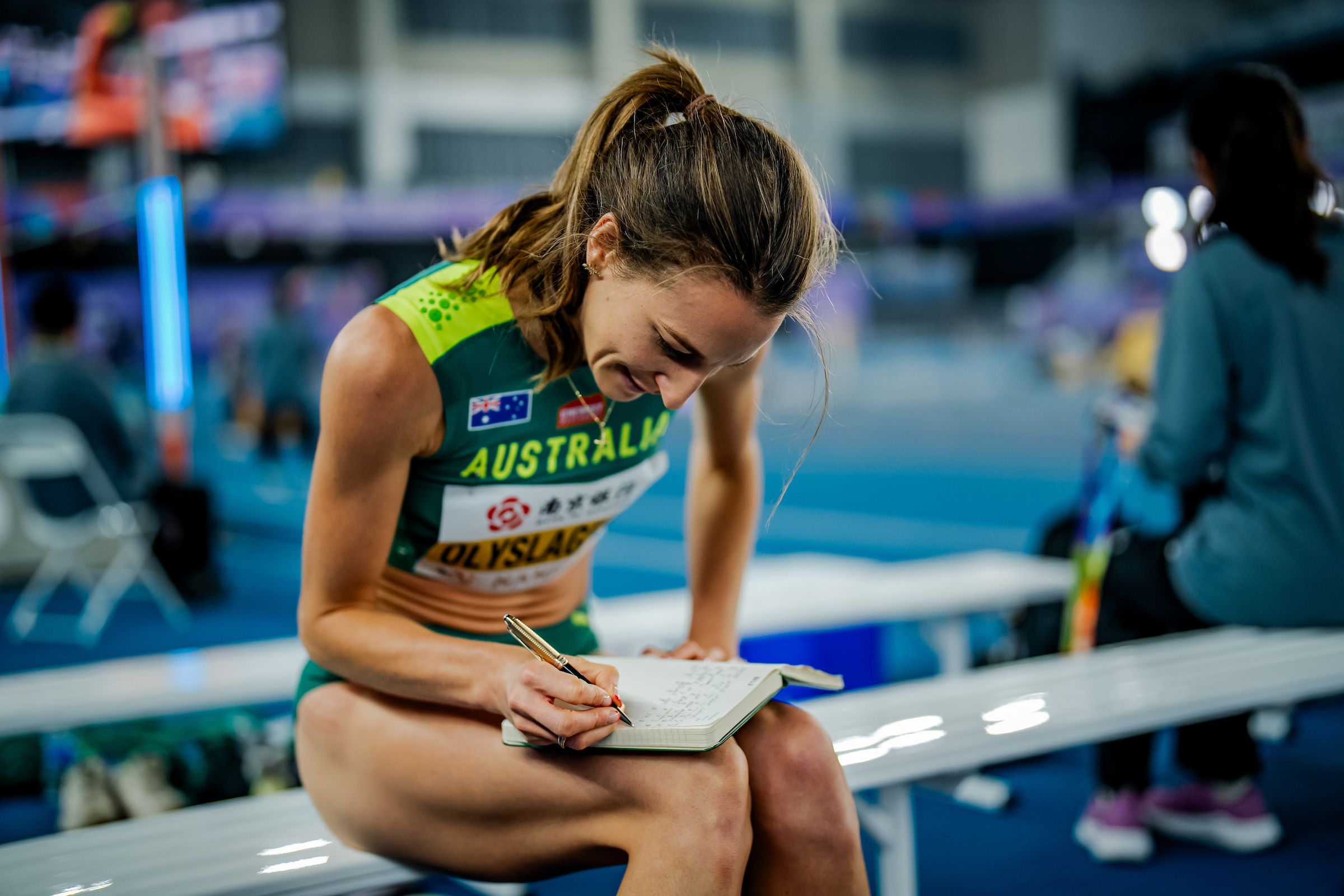 Nicola Olyslagers writes in her diary at the World Indoor Championships in Nanjing
