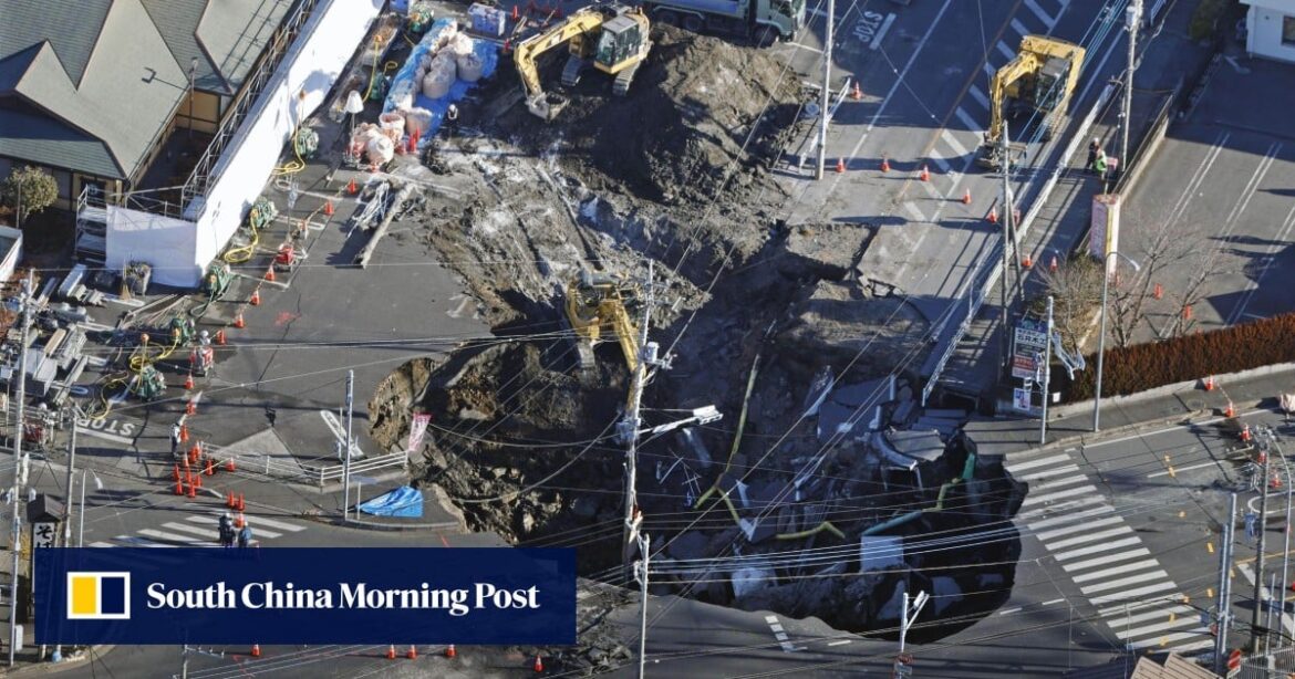 Japan confronts ‘critical’ infrastructure crisis after deadly sinkhole Japan confronts ‘critical’ infrastructure crisis after deadly sinkhole