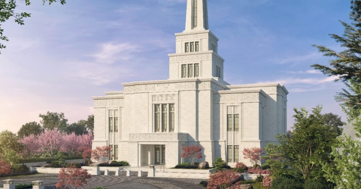 Osaka Japan Temple rendering released – Church News