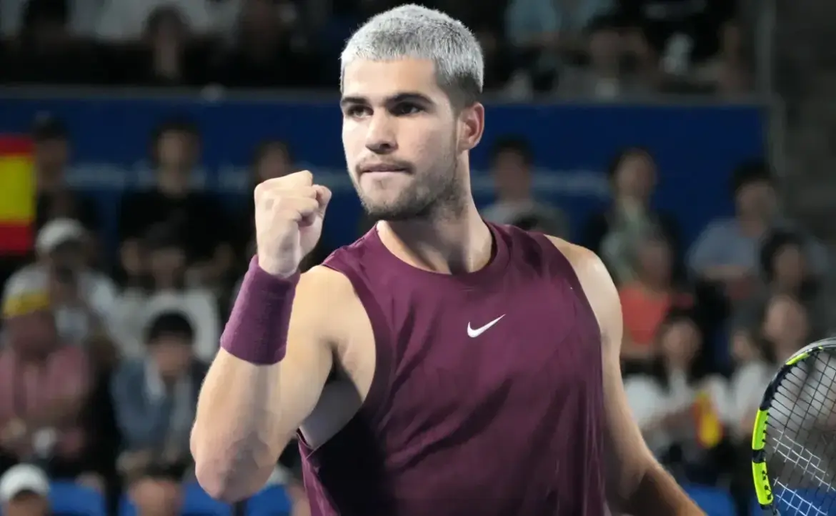 Carlos Alcaraz eases injury concerns with update after dominant Japan Open victory Carlos Alcaraz eases injury concerns with update after dominant Japan Open victory