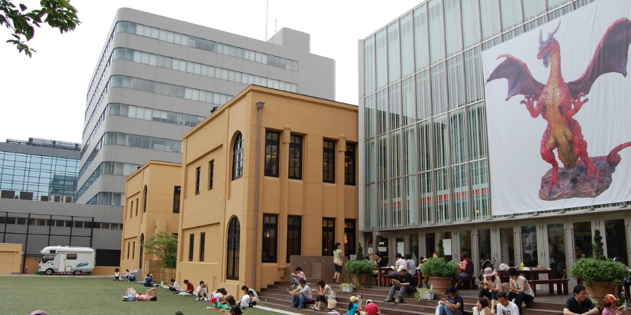 the building of Kyoto International Manga Museum