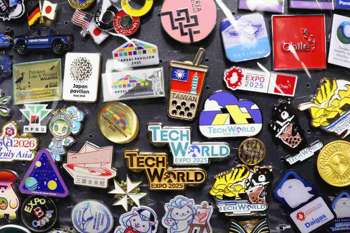Osaka Expo badges give chance to meet friends from abroad