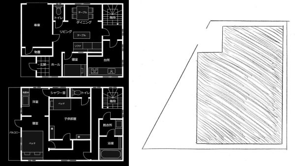 One of the many floor plans featured in Strange Houses, each hiding clues to a much darker truth.