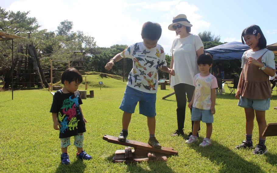 children enjoying an activity