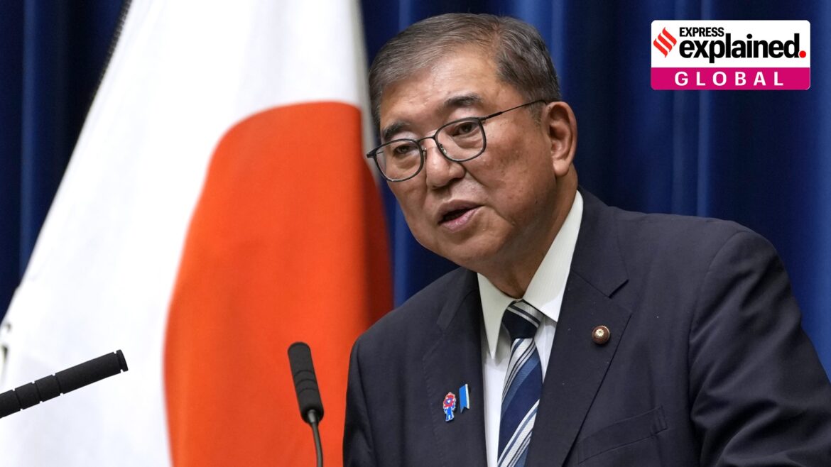 Japan PM steps down The long-simmering political crisis that forced Ishiba to resign Ishiba, Shigeru Ishiba