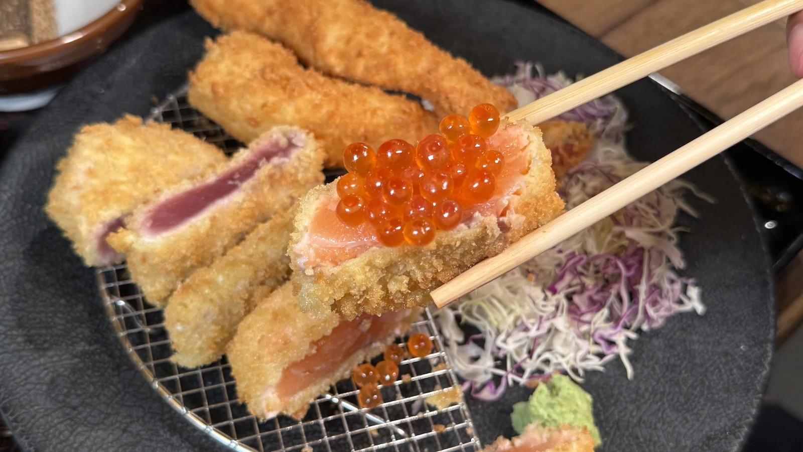 salmon katsu