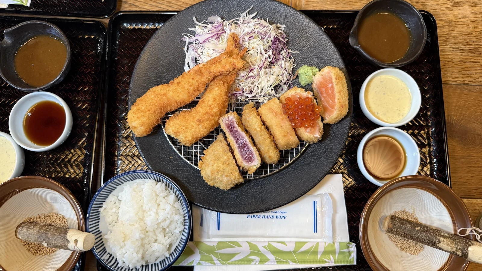 seafood katsu set
