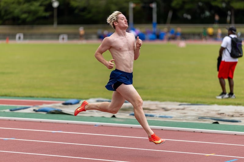 Conor Kelly can bring positive energy to the mixed quartet at the World Athletics Championships in Tokyo. Photograph: Morgan Treacy/Inpho
