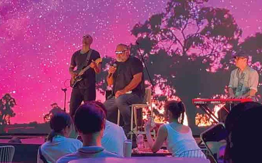 Jazz musicians at Canada Pavilion