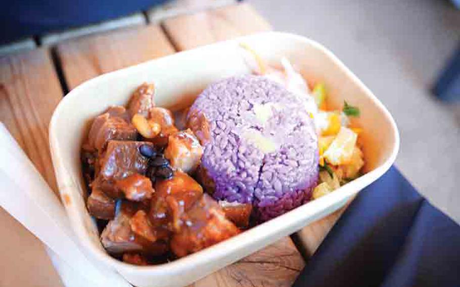 meal at Expo