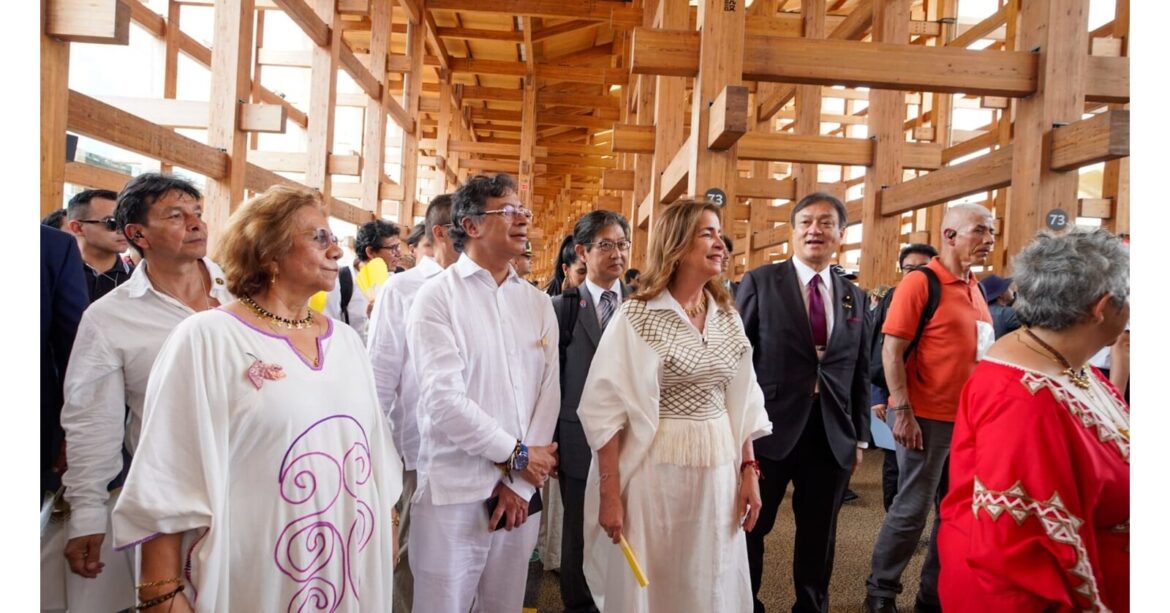 President Gustavo Petro visits Expo 2025 Osaka, Kansai